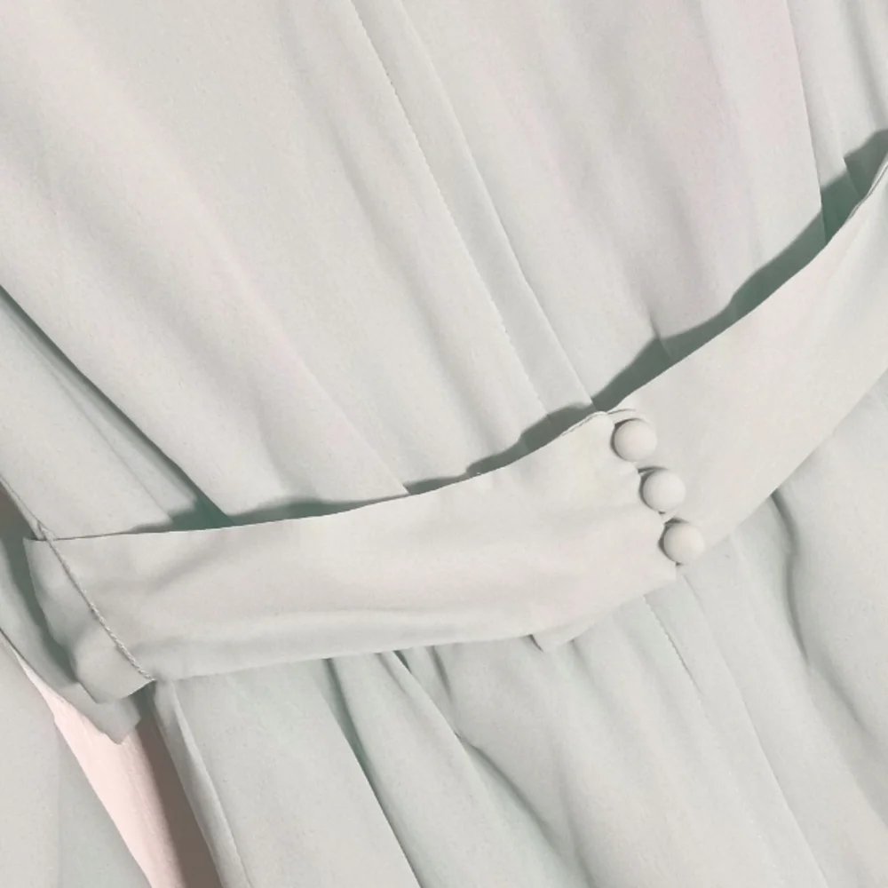 Vtg. Miss Elliette Maxi Dress 14 - Picture 5 of 9